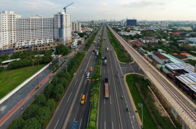 Tuyến đường mà Bình Minh nhận dịch vụ hút hầm cầu