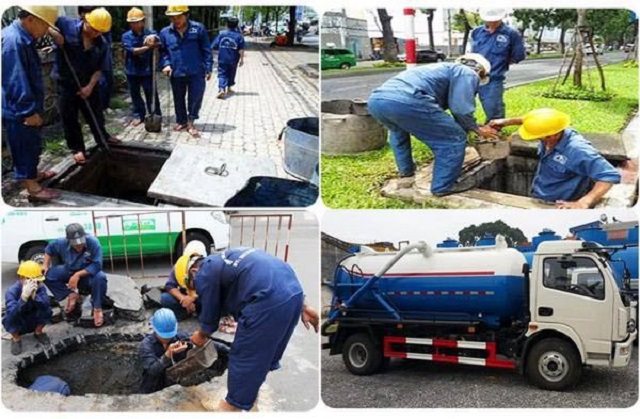 Quy trình cung cấp dịch vụ hút hầm cầu tại công ty Bình Minh