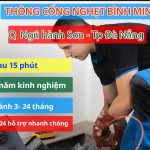 Thông cống nghẹt ngũ hành Sơn