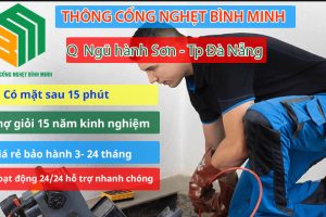 Dịch vụ thông cống nghẹt Ngũ Hành Sơn