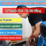 Thông cống nghẹt Thanh Khê