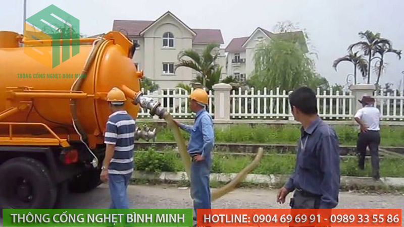 Các phương pháp phổ biến trong dịch vụ hút hầm cầu Quảng Nam