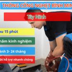 Thông cống nghẹt Tây Ninh