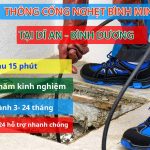 Thông cống nghẹt Dĩ An