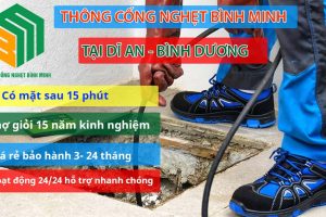 Dịch Vụ Thông Cống Nghẹt Dĩ An Trọn Gói Từ 50k ❤️【BH 36 Tháng】