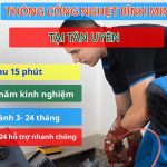 Thông cống nghẹt Tân Uyên
