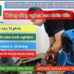 thông cống nghẹt bao nhiêu tiền?