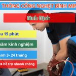 Thông cống nghẹt Bình Định