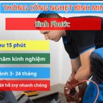 Thông cống nghẹt Bình Phước