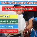 Cách thông cống nghẹt tại nhà