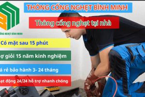 Cách thông cống nghẹt tại nhà ngay tức thì