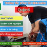 Thông tắc bồn cầu Quận 6