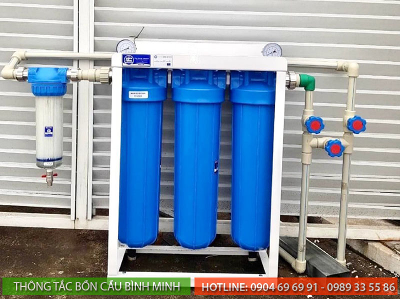 Sử dụng bộ lọc nước