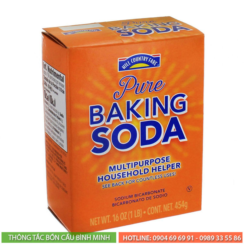 Cách tẩy rong rêu bằng Baking soda