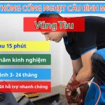Thông cống nghẹt vũng tàu