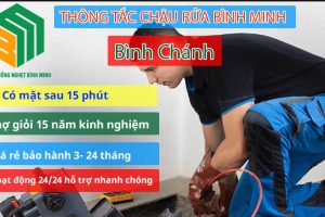 Thông tắc chậu rửa Huyện Bình Chánh giá rẻ chỉ từ 50k