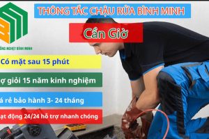 Thông tắc chậu rửa Huyện Cần Giờ giá chỉ từ 50k