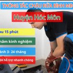 Thông tắc chậu rửa Huyện Hóc Môn