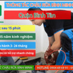 Thông tắc chậu rửa Quận Bình Tân