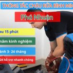 Thông tắc chậu rửa Quận Phú Nhuận