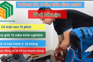 Thông tắc chậu rửa Quận Phú Nhuận – Dịch vụ chất lượng, giá cả phải chăng