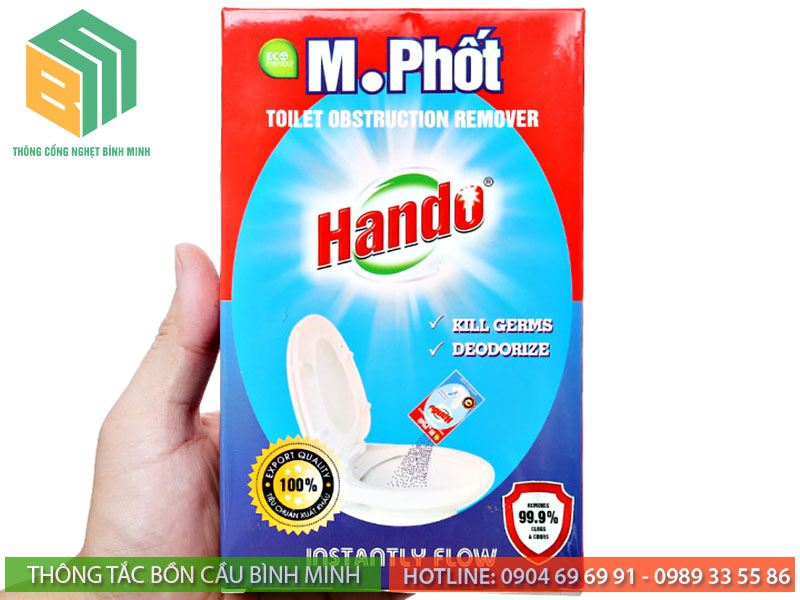 Bột thông cống Hando