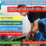 Các loại bể phốt đúc sẵn