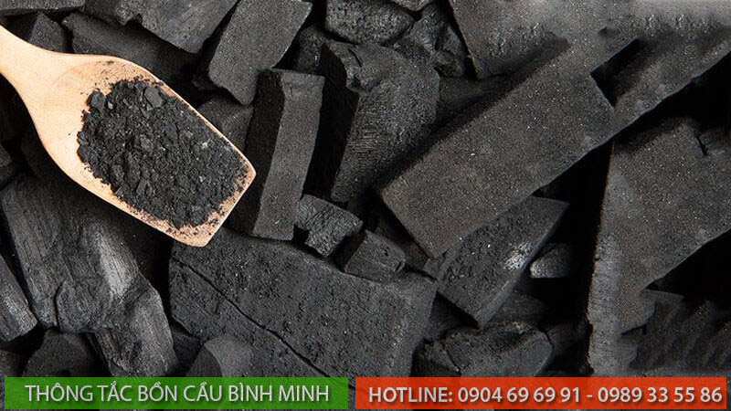 Sử dụng than hoạt tính 