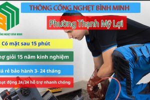 Thông cống nghẹt phường Thạnh Mỹ Lợi nhanh chóng, hiệu quả – 093 604 5151