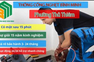 Thông cống nghẹt phường Thủ Thiêm siêu rẻ – 093 604 5151