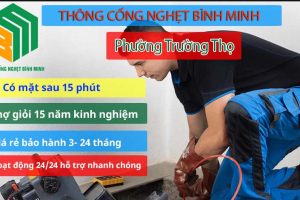 Thông cống nghẹt phường Trường Thọ giá rẻ và hiệu quả – 093 604 5151