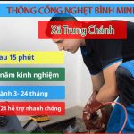 thông cống nghẹt Xã Trung Chánh