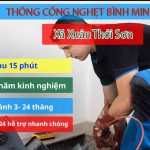 Thông Cống Nghẹt Xã Xuân Thới Sơn
