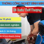 Thông Cống Nghẹt Xã Xuân Thới Thượng