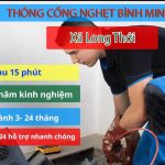 thông cống nghẹt xã Long Thới