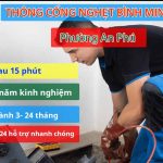 Thông cống nghẹt phường An Phú
