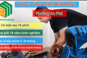 Thông cống nghẹt phường An Phú hiệu quả 100%