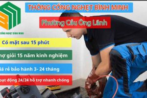 Dịch Vụ Thông Cống Nghẹt Phường Cầu Ông Lãnh Triệt Để 100%, Giá Từ 50k