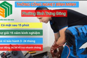 Dịch Vụ Thông Cống Nghẹt Phường Bình Trưng Đông Giá Rẻ, BH 2 Năm