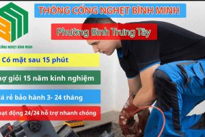 Dịch Vụ Thông Cống Nghẹt Phường Bình Trưng Tây Triệt Để 100% Giá Chỉ Từ 100k