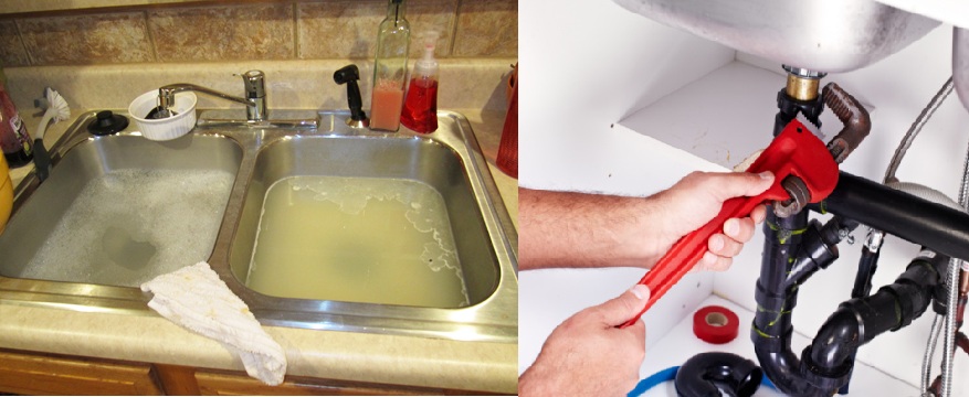 Thợ Thông Bồn Rửa Chén Bình Chánh đang xử lý tắc nghẽn do dầu mỡ