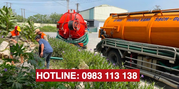 Hút Bể Phốt Ứng Thiên Hà Nội Trọn Gói Nhanh Giá Rẻ