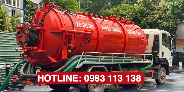 Hút Bể Phốt Ứng Thiên Hà Nội Trọn Gói Nhanh Giá Rẻ