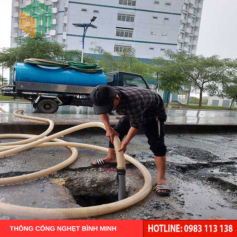 Thông Cống Nghẹt Phú An TPHCM Nhanh Giá Rẻ