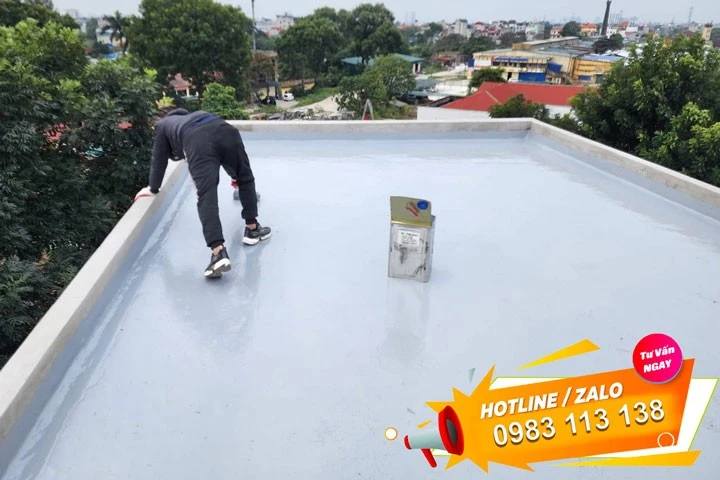 Thi công màng khò chống thấm chuyên nghiệp tại Hà Nội
